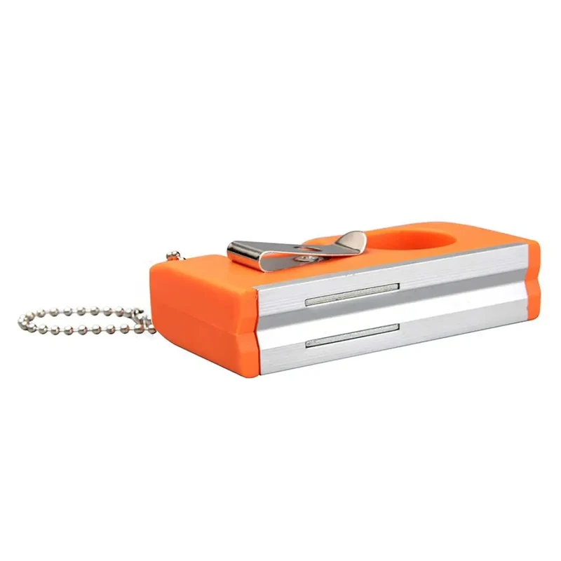 Tough As Nails Mini Pocket Spirit Level Set Featuring Locking Dial Vial And Precision Angle Finder Magnetic Keychain Tool For Pros Built To Last With Carry Chain And Slick Grip