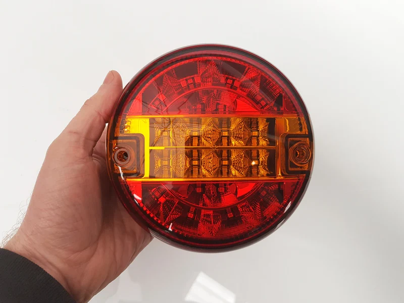 Lumière ronde de remorque de hamburger à LED/support profond