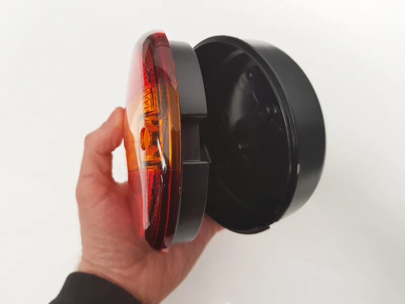 Lumière ronde de remorque de hamburger à LED/support profond