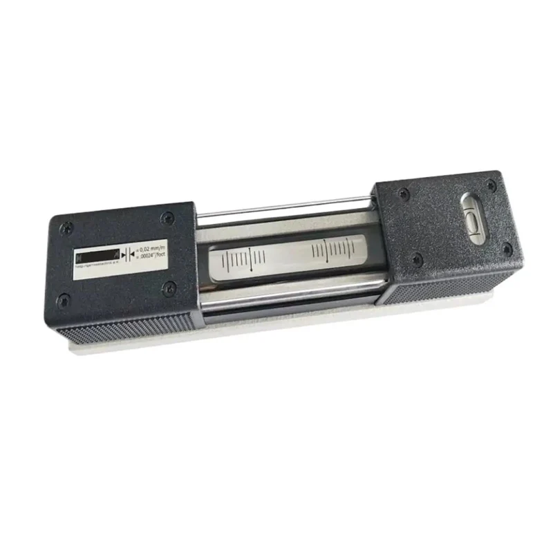 Dead On Accurate Heavy Duty Bar Type Spirit Level 200mm Featuring Precision Ground Base And Fast Reset Tube Vials For Rock Solid Carpentry And Professional Workshop Use