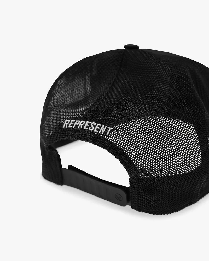 247 x 47 Logo Trucker Cap - Jet Black