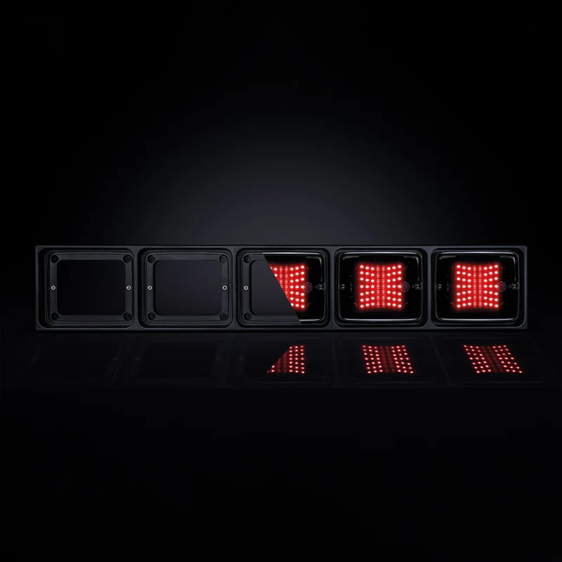 Cadre de montage LED Strands IZE / version 5 lampes