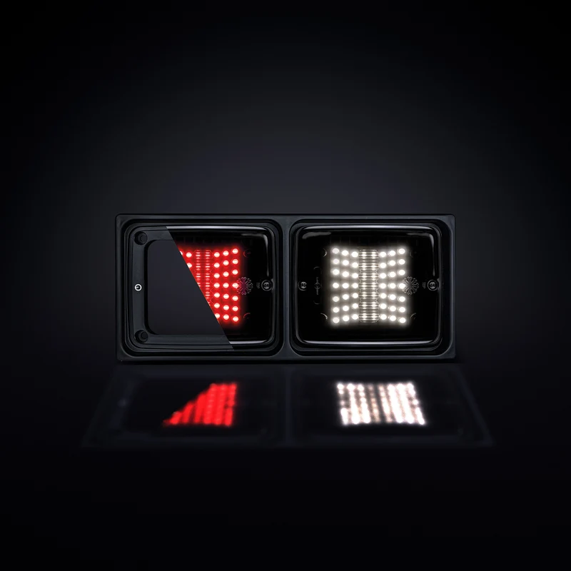 Strands IZE LED Cadre de montage double / Version horizontale à 2 lampes