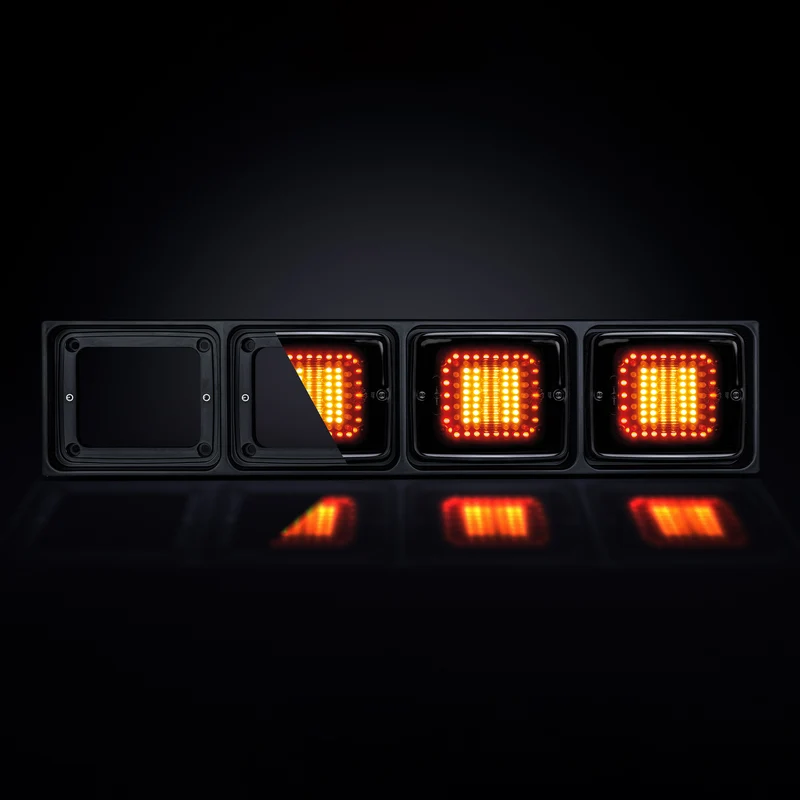 Cadre de montage LED Strands IZE / version 4 lampes