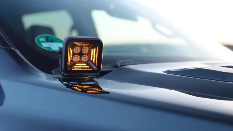 Lampe de travail Strands Dark Knight Fortex / Ambre