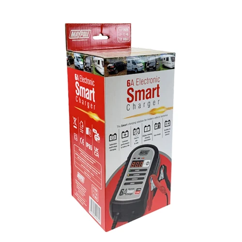 Chargeur intelligent électronique 12 V 6 A