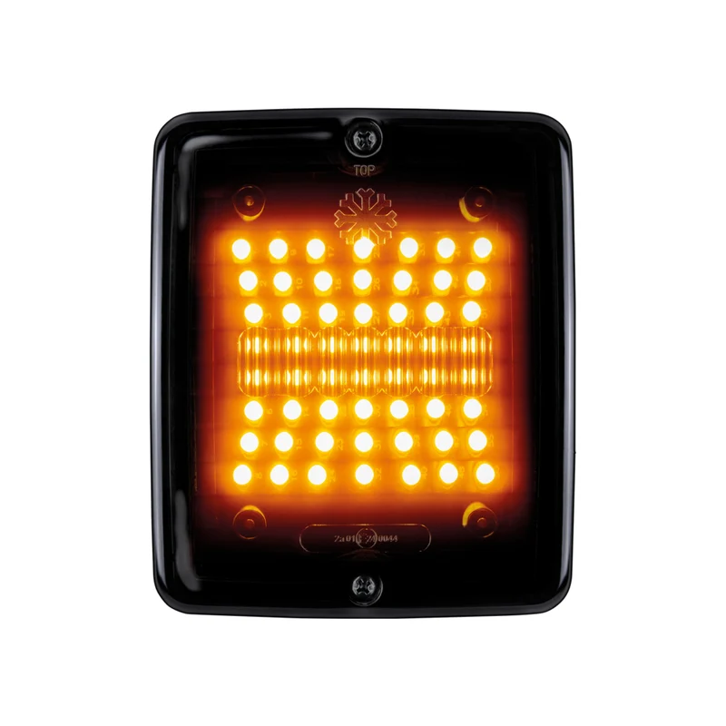 Feux arrière à LED Strands Dark Knight Square IZE avec lentille foncée