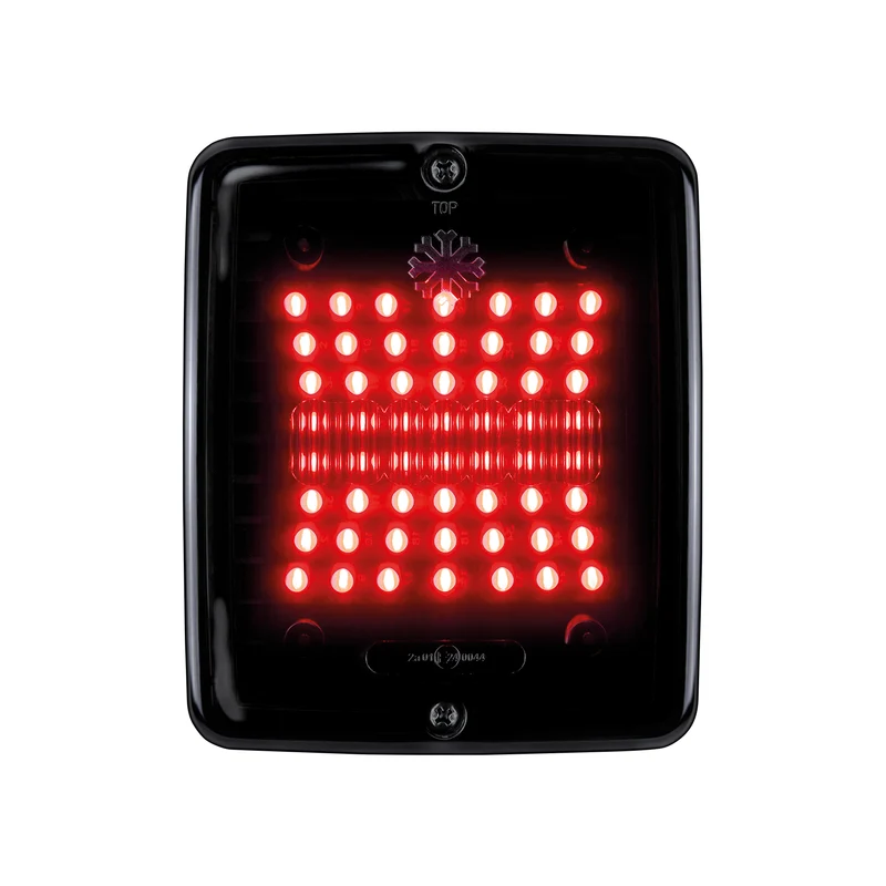 Feux arrière à LED Strands Dark Knight Square IZE avec lentille foncée