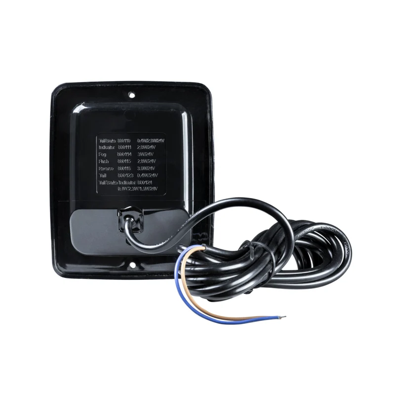 Feux arrière à LED Strands Dark Knight Square IZE avec lentille foncée