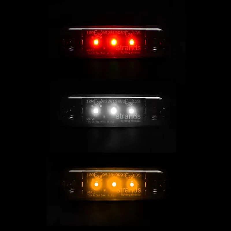 Feux de position fins Strands Dark Knight / 3 LED