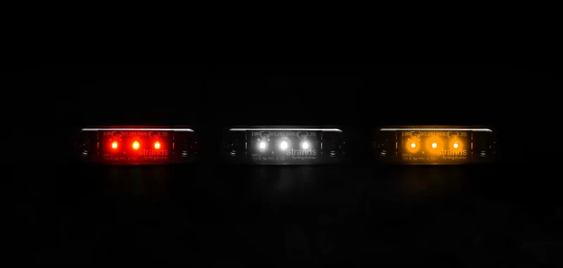 Feux de position fins Strands Dark Knight / 3 LED