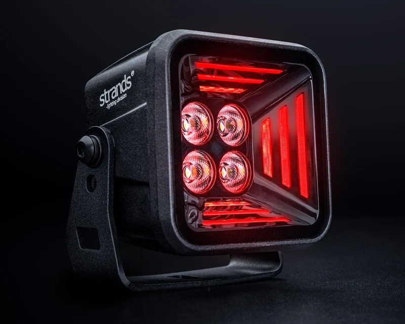 Lampe de travail Strands Dark Knight Fortex / Rouge