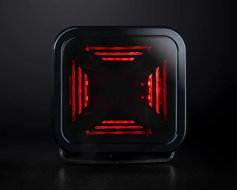 Lampe de travail Strands Dark Knight Fortex / Rouge