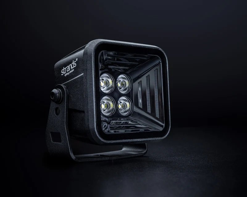 Lampe de travail Strands Dark Knight Fortex / Rouge