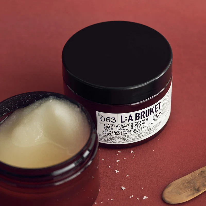 Sea Salt Scrub Gommage Corps Sauge Romarin Lavande 063