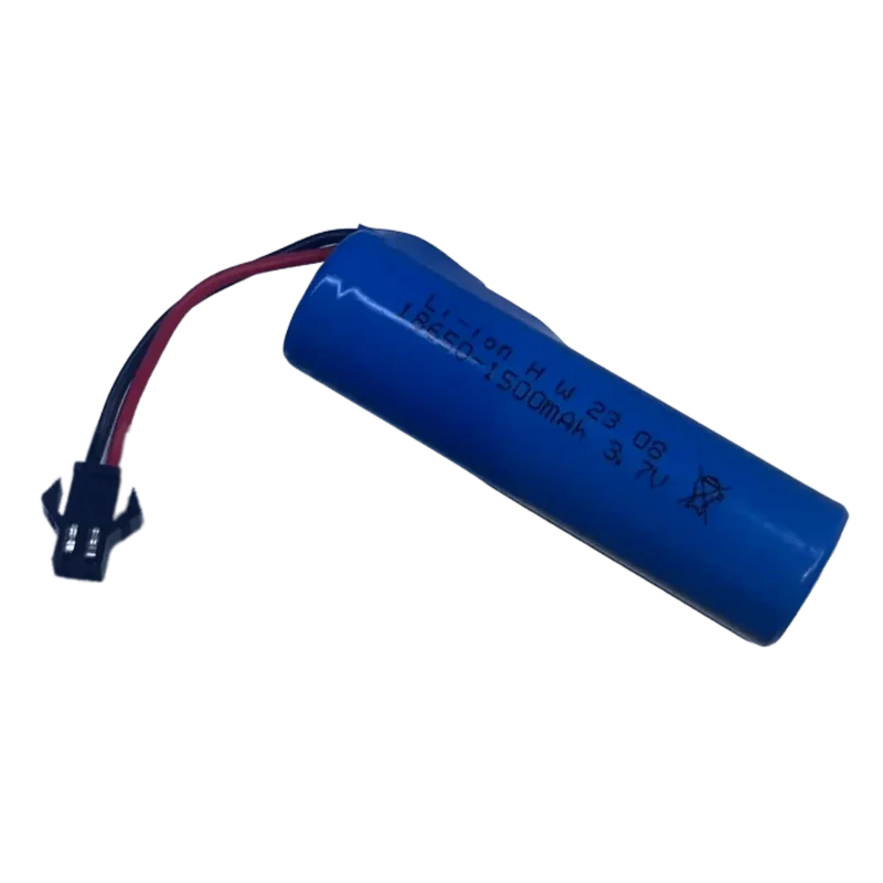 Batterie 18650 Li-ion 3.7v 1500mAh pour voiture, bateau RC