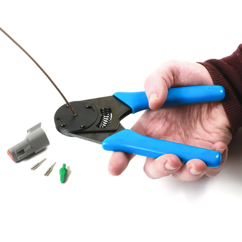 Outil de sertissage de connecteur Deutsch DT pour contacts solides / retrait à 4 voies