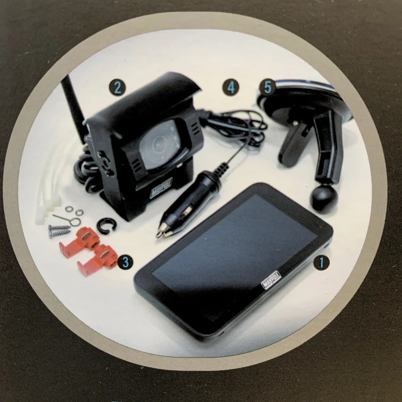 Kit caméra de recul numérique sans fil Maypole version 3.0 / MP7410