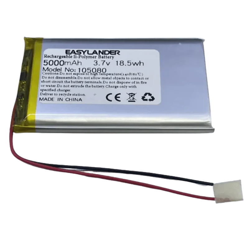 Batterie 105080 Li-Po 3.7V 5000mAh