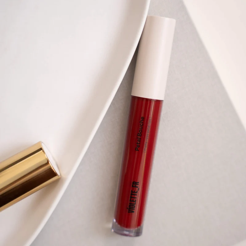 Petal Bouche Rouge à Lèvres Mat Sans Transfert