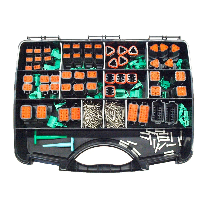 Boîte Assortie de Connecteurs DEUTSCH DT / 2 à 12 Voies / 380 Pièces