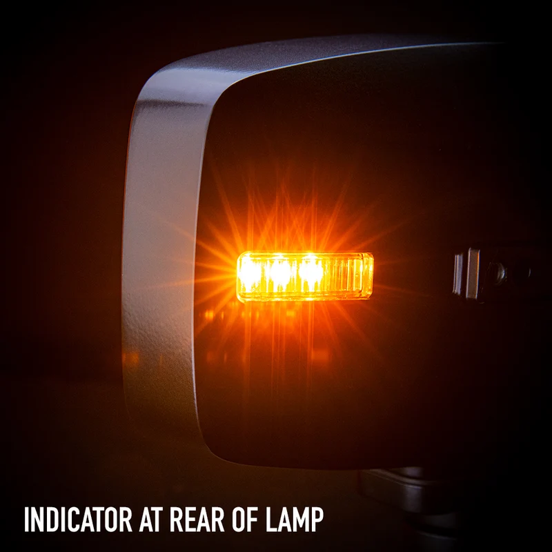 Lampe LED Strands HI-LO avec feux de route, feux de croisement et indicateur
