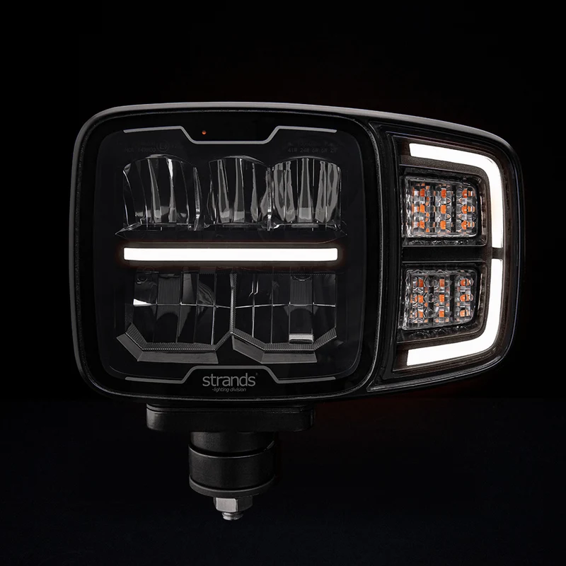 Lampe LED Strands HI-LO avec feux de route, feux de croisement et indicateur