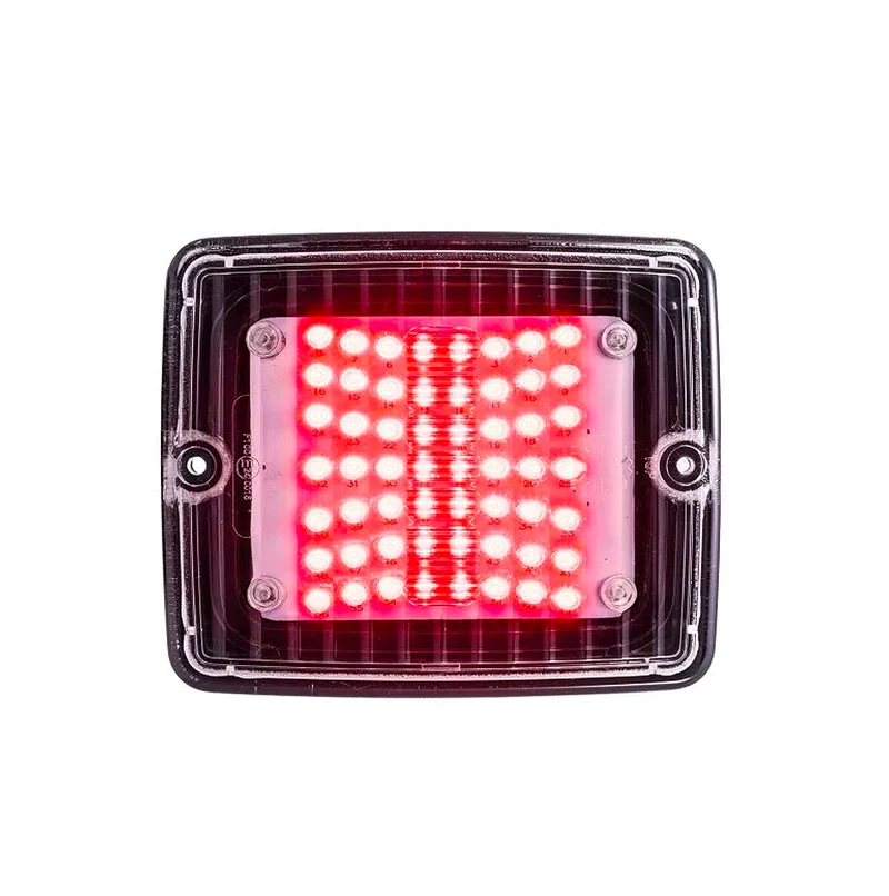 Strands IZE LED Antibrouillard Rectangulaire avec Lentille Claire
