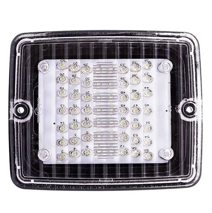 Strands IZE LED Feu Stop / Feu Arrière Rectangulaire avec Lentille Transparente