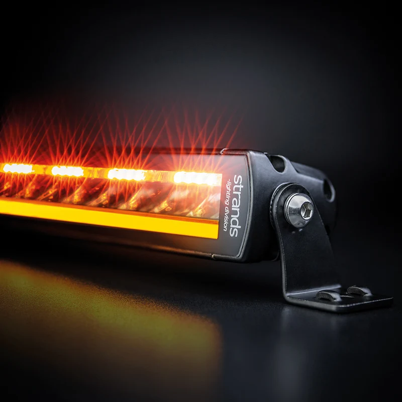 Barre lumineuse Strands Night Guard SR avec stroboscope d'avertissement de danger / 20"