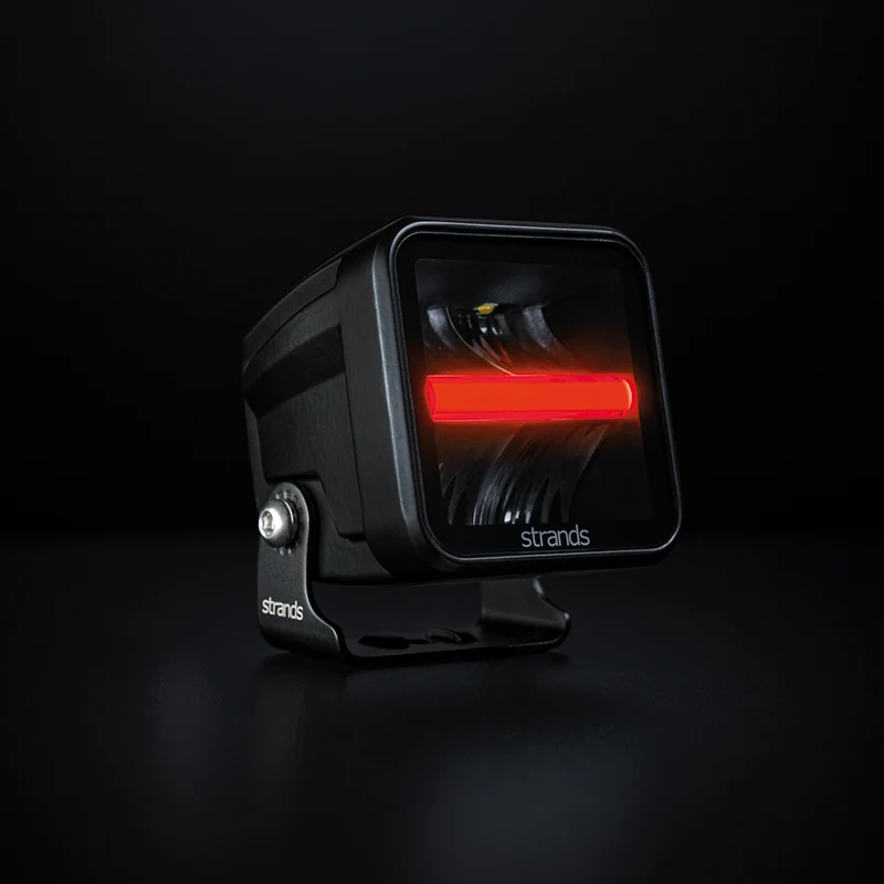 Strands Siberia Red Panda Lampe de travail LED avec feu arrière/clignotant