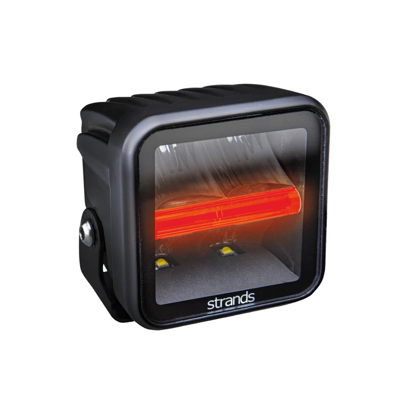 Strands Siberia Red Panda Lampe de travail LED avec feu arrière/clignotant