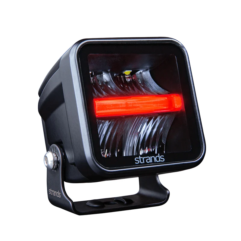 Strands Siberia Red Panda Lampe de travail LED avec feu arrière/clignotant