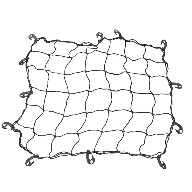 Filet de remorque élastique avec crochets