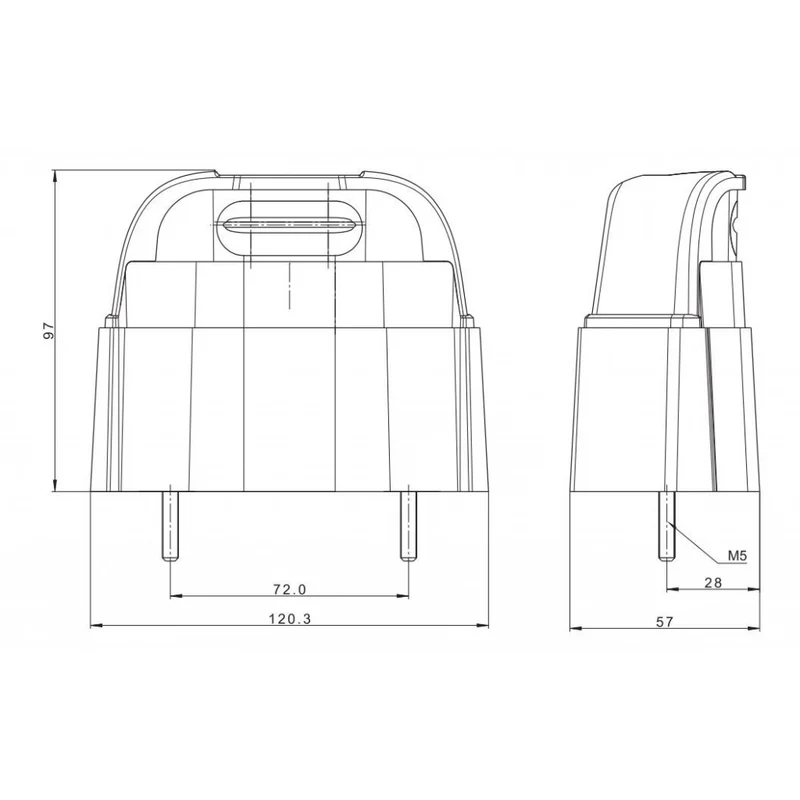 Eclairage de plaque d'immatriculation LED grand