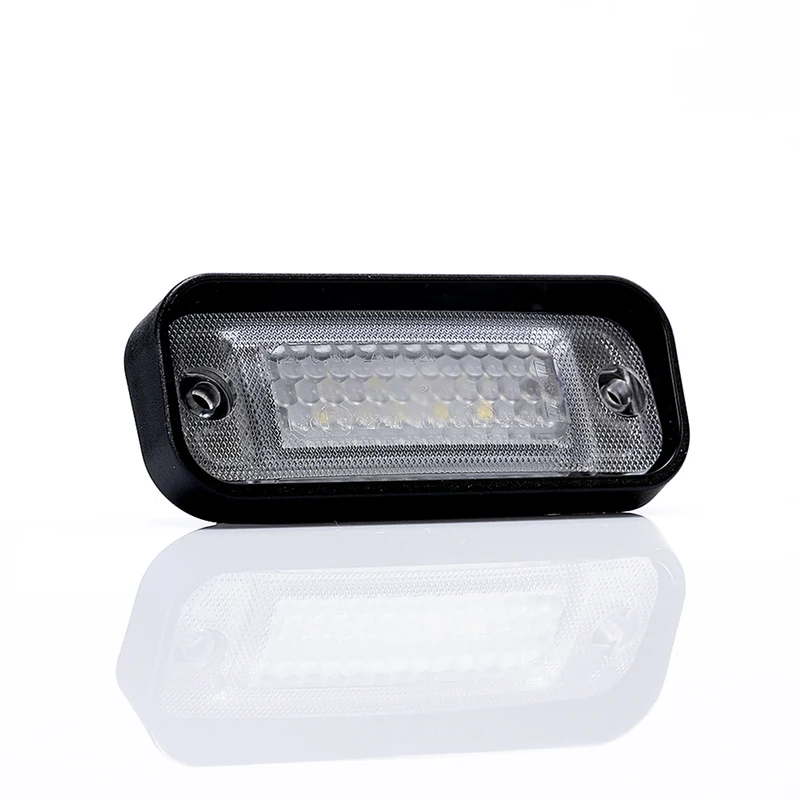 Lampe LED de plaque d'immatriculation encastrée