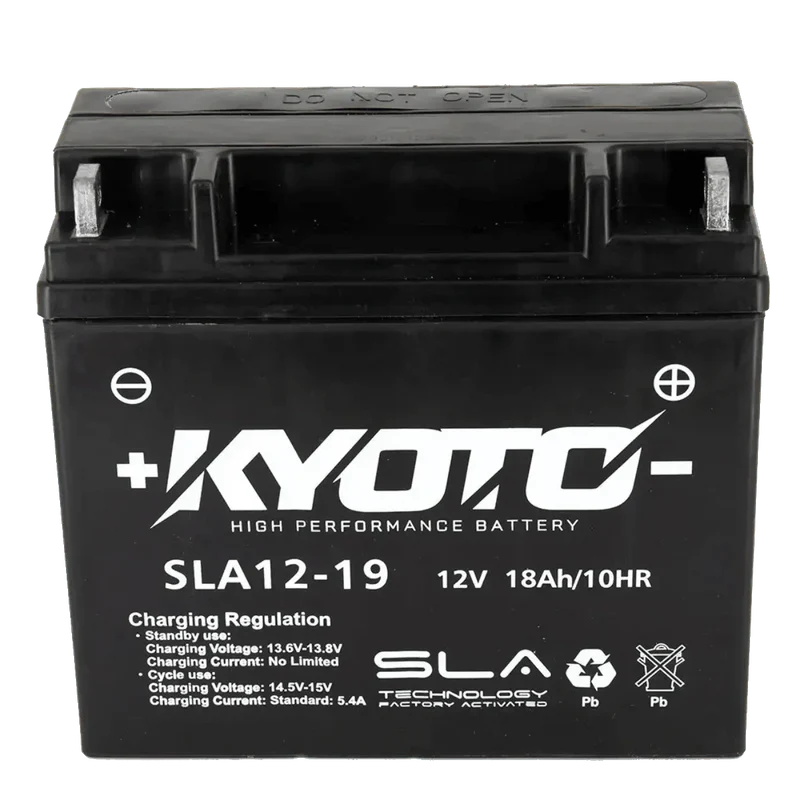 Batterie SLA12-19 KYOTO 12V 18Ah AGM 250A – référence 512219