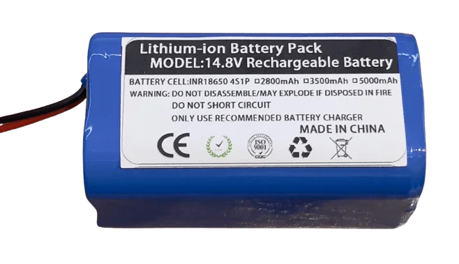 Batterie Li-ion 14.8V 2600mAh pour ILIFE A4 A6 V7