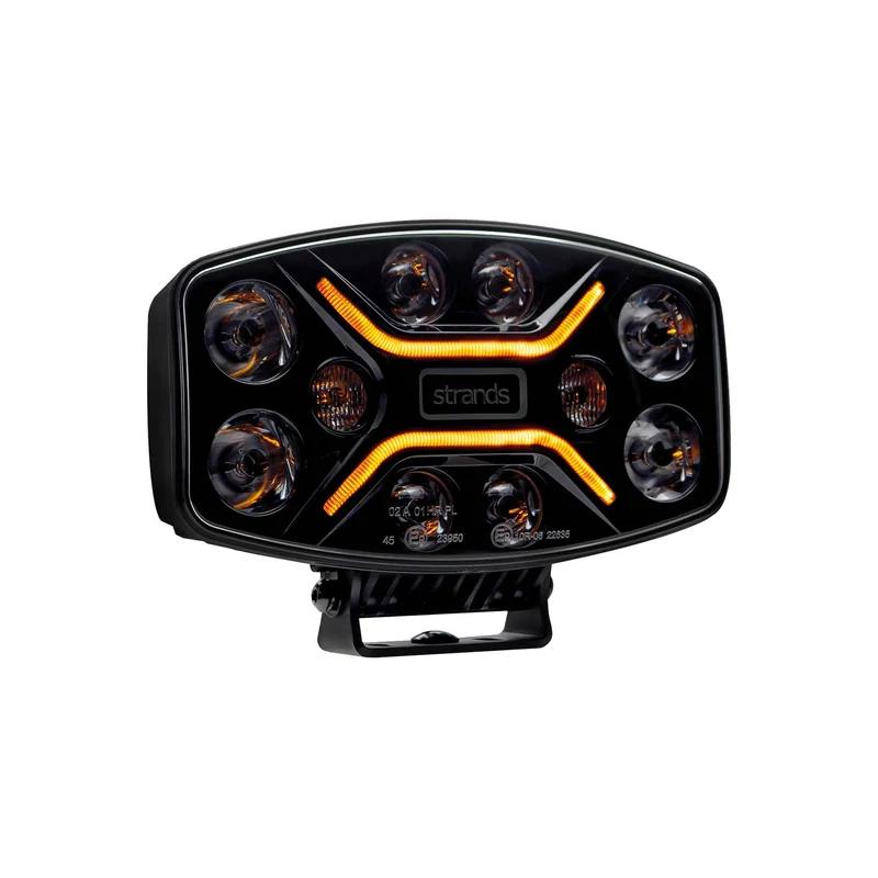 Strands Dark Knight Insane Lampe de conduite avec feux stroboscopiques d'avertissement de danger