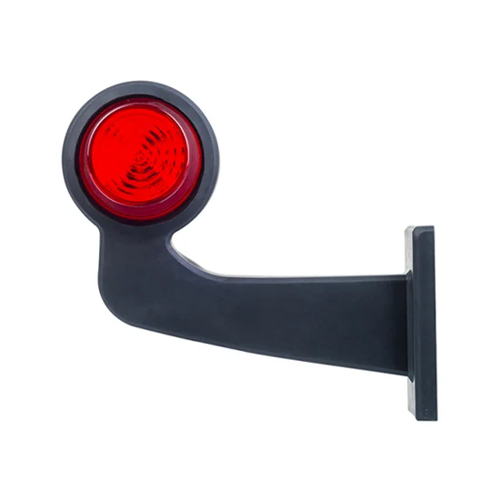 Feux de gabarit à LED danois à l'ancienne / Lentille rouge et transparente