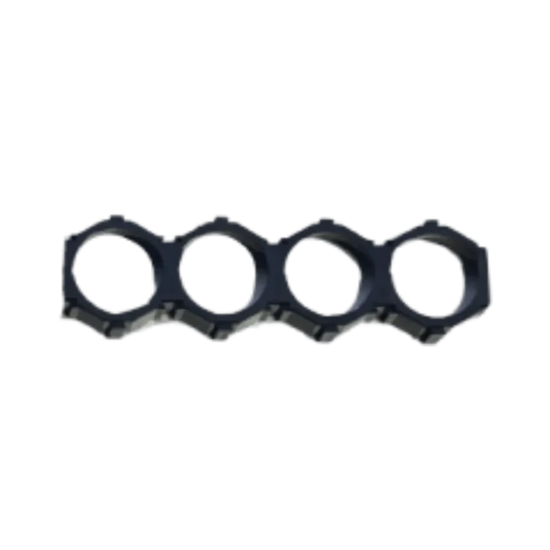Support modulaire pour accu 18650, rack de 4 accus