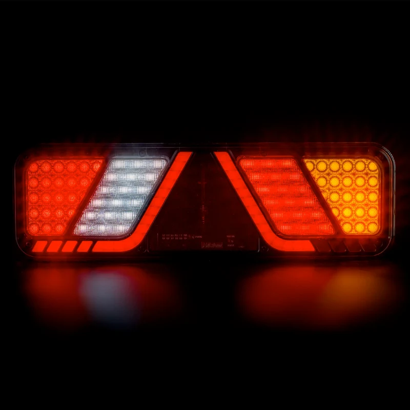 Feu de remorque à LED Fristom 24 V de grande taille / 6 x fonctions