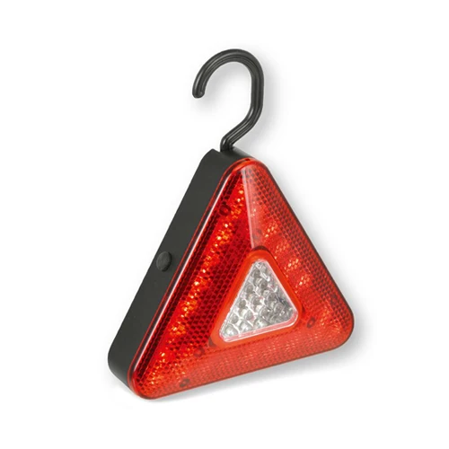 Triangle d'avertissement d'urgence à DEL