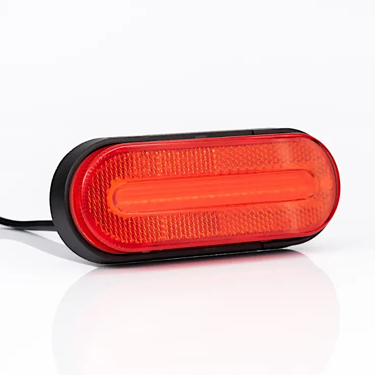 Feu de position arrière rouge Fristom avec bande LED