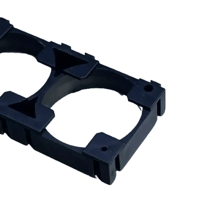 Support fixe ABS pour 2 batteries lithium 26650