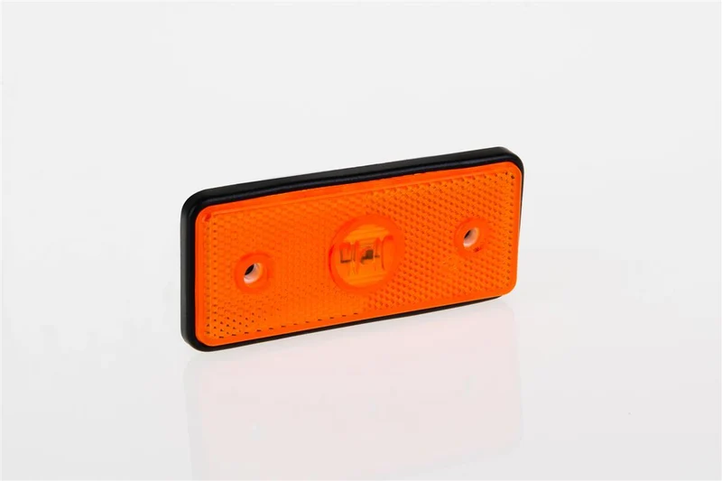 Feu de position rectangulaire mince à LED avec réflecteur