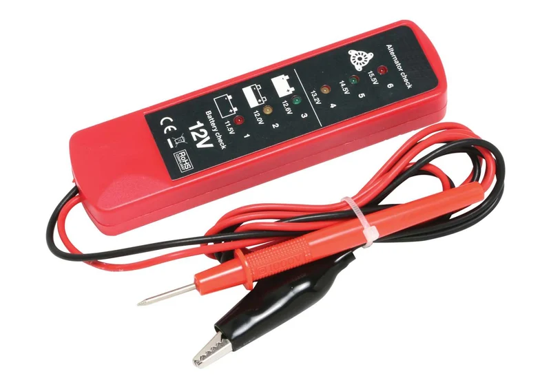 Testeur de batterie et d'alternateur 12 v uniquement