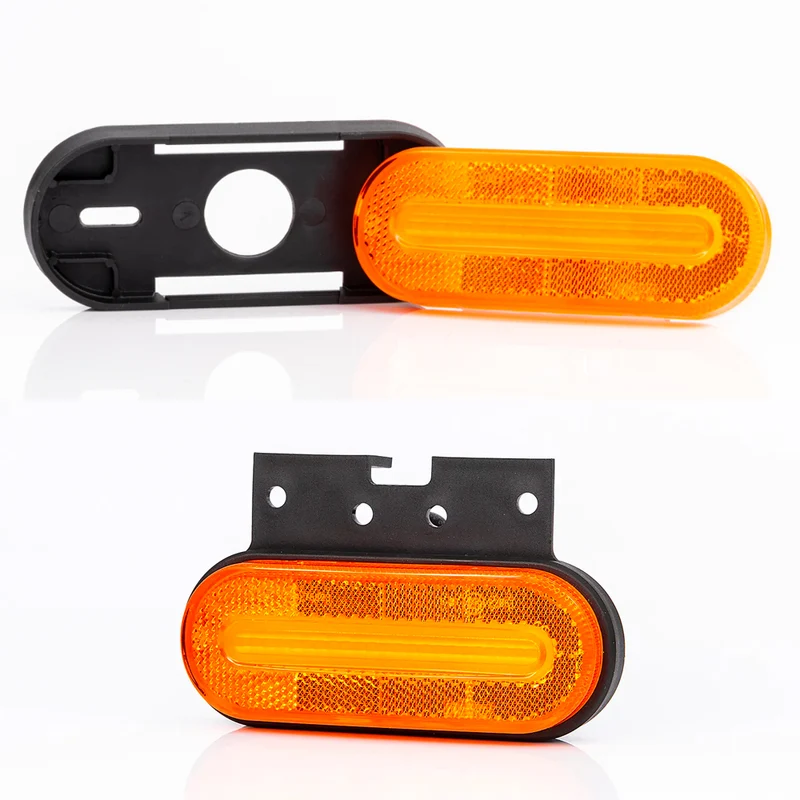 Feu de position latéral LED ambre Fristom avec indicateur