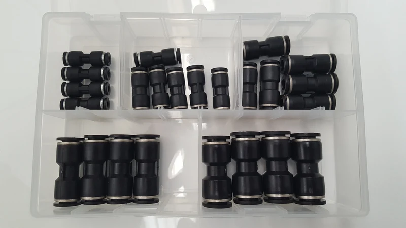 Assortiment de raccords instantanés / Boîte de 24