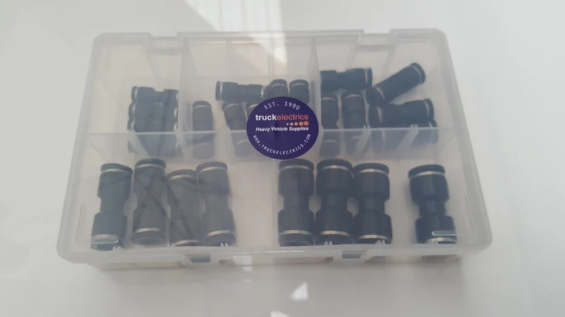 Assortiment de raccords instantanés / Boîte de 24